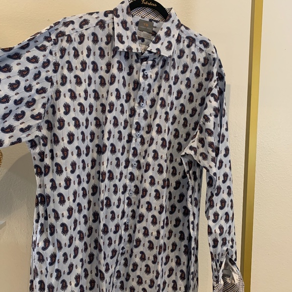 Thomas Dean Other - Men's Thomas Dean Button Up Shirt Large and Tall